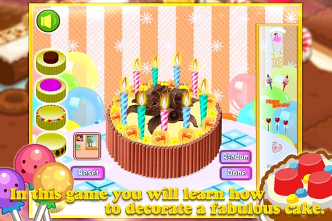 Delicious Cake Decoration screenshot 4