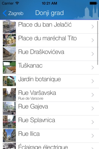 VoiceGuide Zagreb FRA screenshot 2