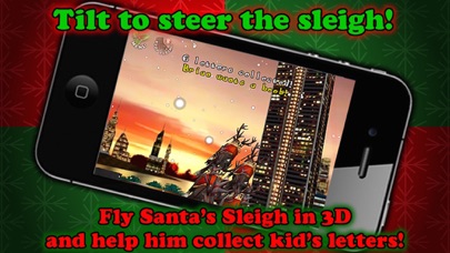 Santa in the City 3D Christmas Game plus Countdown FREE screenshot 1