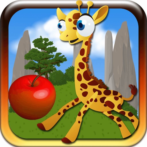 Giraffe Run Free - Addictive Animal Running Game iOS App