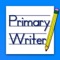 Primary Writer is an app for kids (or the kid at heart) who like to write