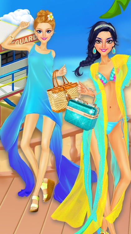 Sunshine Girl Beach Salon™ Summer Makeover Game screenshot-3