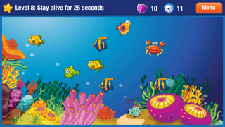 Screenshot #2 pour Crab King Fishing - Sea Animals Game for Kids