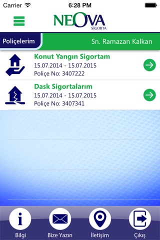 Neova Mobil screenshot 2