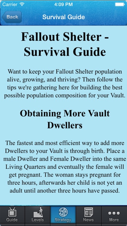 Guide For Fallout Shelter(unofficial) screenshot-3