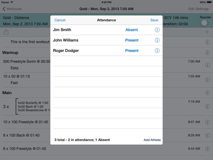 Workouts for Swim Coaches screenshot-3