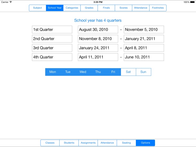 Gradekeeper for iPad screenshot-3