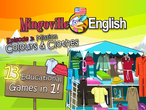 English for kids - Play and Learn with Colours & Clothes - includes fun language learning games and teaching activities for childrenのおすすめ画像1