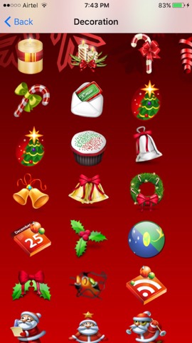 Christmas Emoji + Animated Emojisのおすすめ画像3