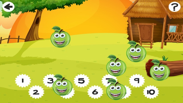 主動！ 遊戲兒童學習計數，以1-10水果(圖3)-速報App