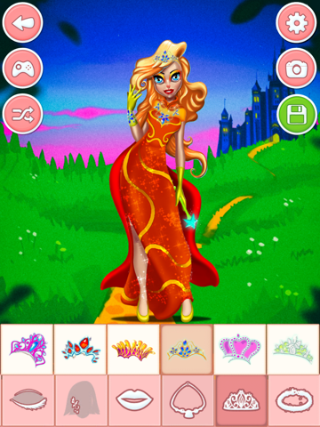 Screenshot #6 pour Princesse habillage - maquillage jeux de filles