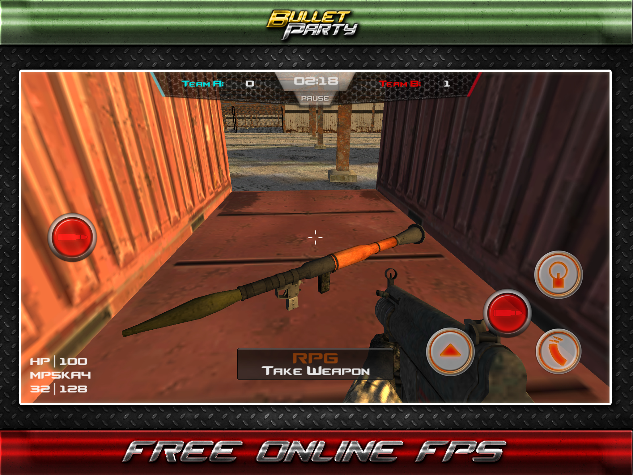 AAA Bullet Party - Online first person shooter (FPS) Best Real-Time Multip-layer Shooting Games screenshot 10