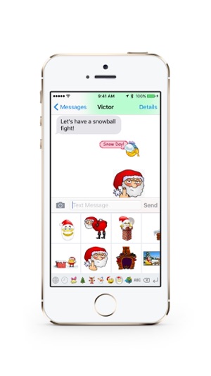 Christmas GIF Keyboard(圖4)-速報App