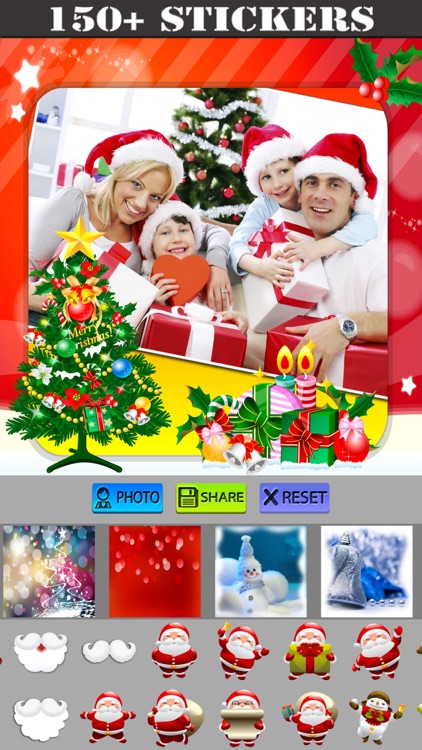 Christmas Photo Frames and Stickers HD