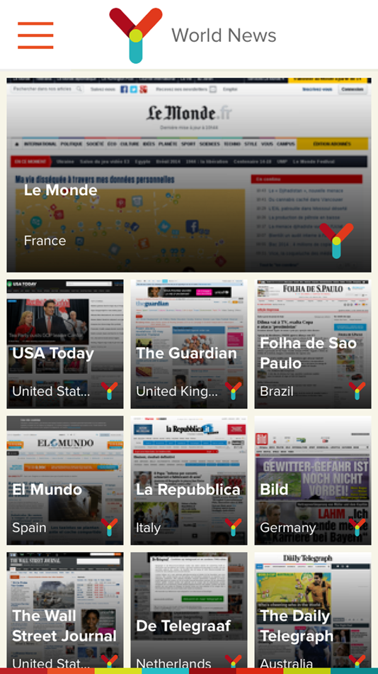 #3. myNews - Latest World News (iOS) 由: Appgeneration Software
