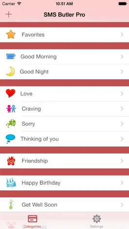 Game screenshot SMS Butler Pro - Your Quotes Archive mod apk