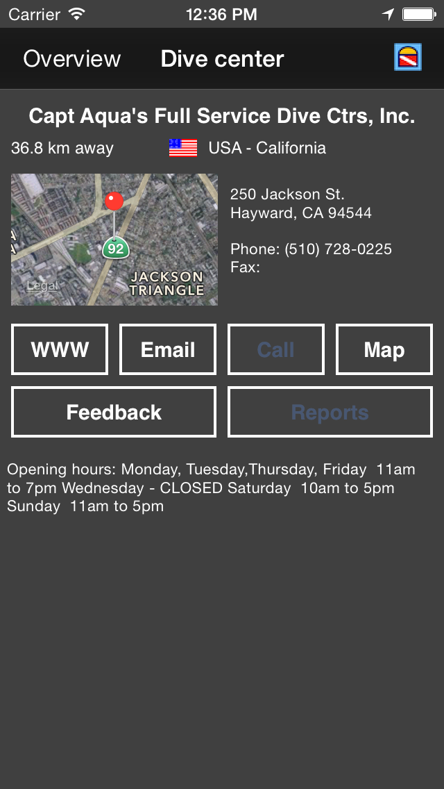 Screenshot #3 pour ScubaRadar