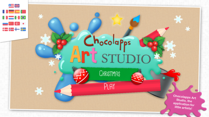 Chocolapps Art Studio - 儿童图画和填色图