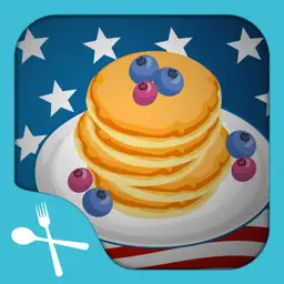 American Pancakes 2 - learn how to make delicious pancakes with this cooking game! app icon