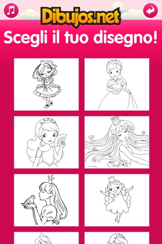 Princess Coloring Pages screenshot 2