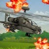 Chopper Attack - Helicopter fighter pilot at air-strick war-zone