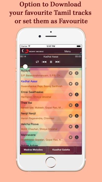 Tamil Playback Songs Screenshot 3 of 5