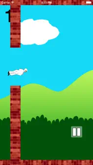Flappy Farty Man - Free Wingsuit Flight Game iphone bilder 0