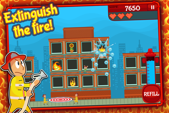 Firefighter Academy - Firefighting Arcade Game for Kids
