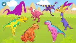 Game screenshot Dinosaur Shape Puzzle - Preschool and Kindergarten Kids Dino Educational Early Learning Adventure Game for Toddlers mod apk