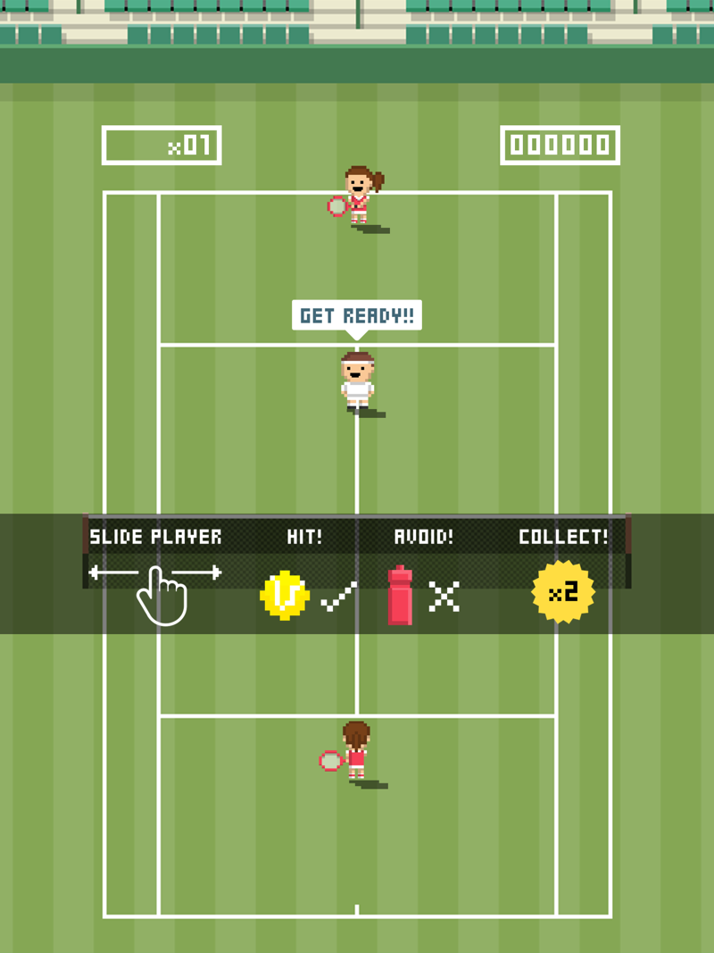 Tiny Tennis official gameplay screenshot 1