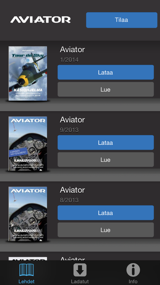 Aviator (iOS) Által: ePaper Finland Oy