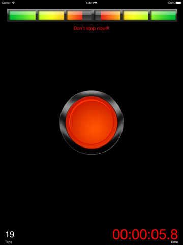 How Long Can You Tap It? iPad screenshot 5 - Games app