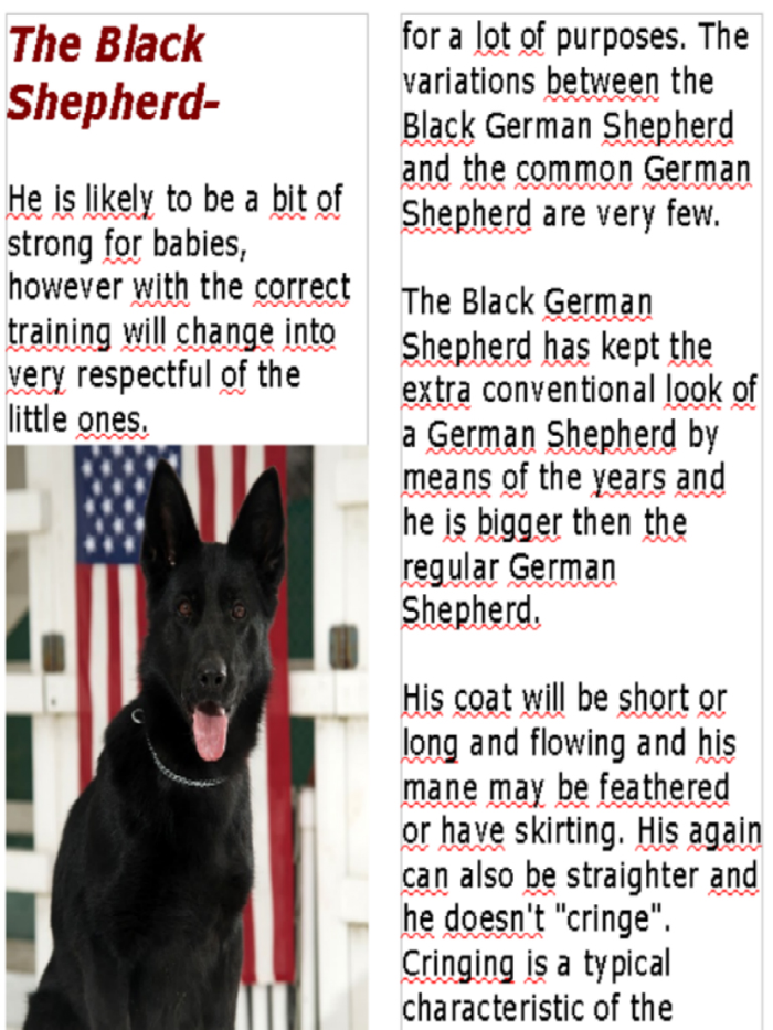 ShepherdsGerman Shepherd Magazine