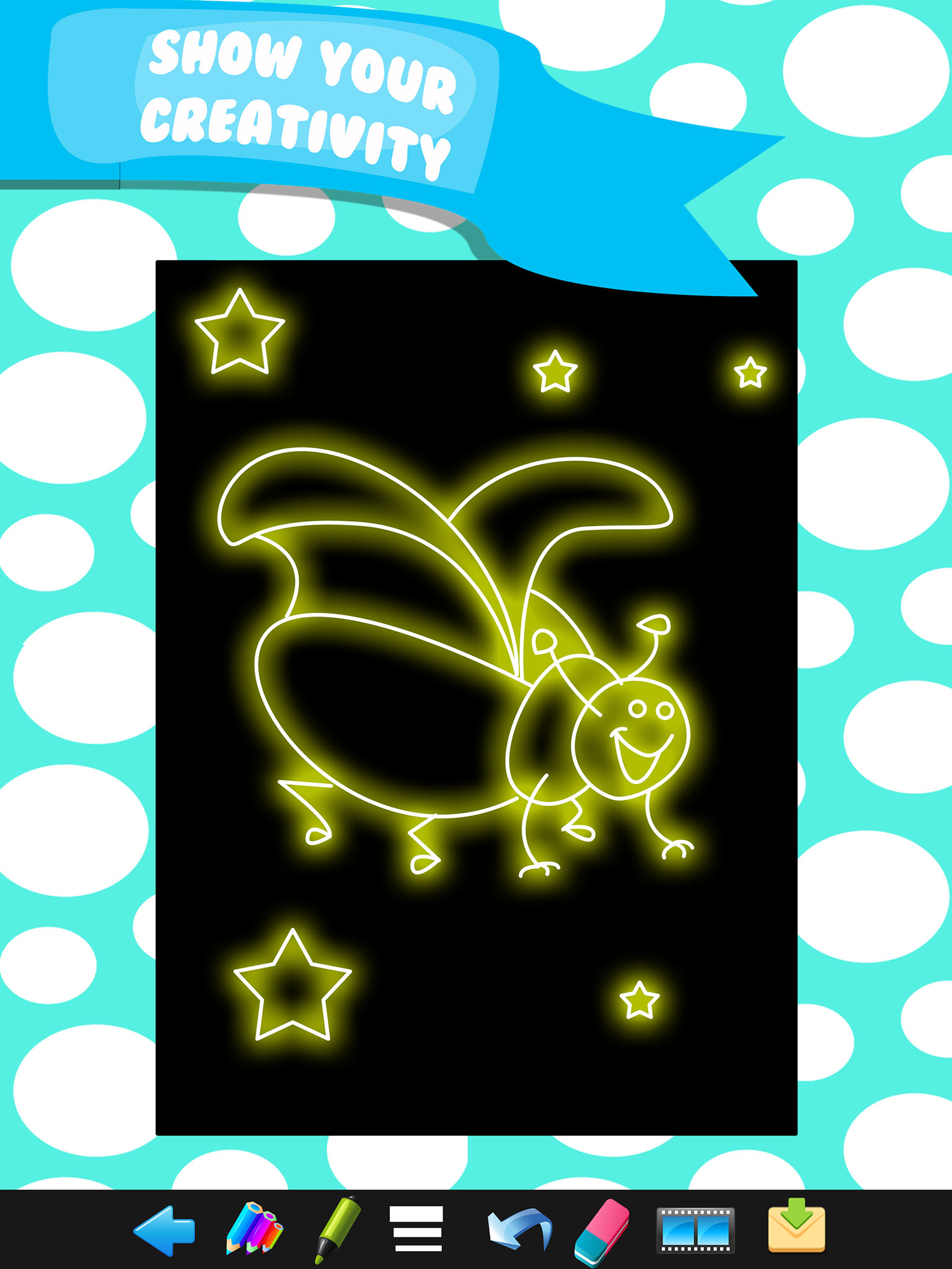 Kids Doodle & Animal Coloring Draw Book -  play my pet paint pad and color drawing farm games for the preschool kids screenshot 6
