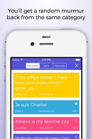 Murmur — share your thoughts with the world screenshot 4