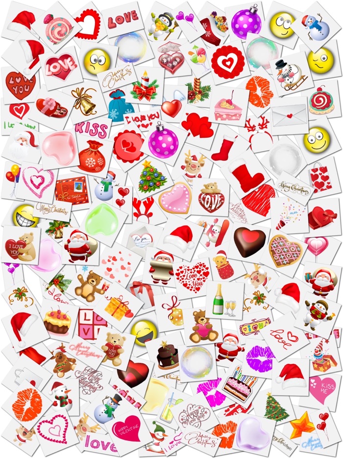 Christmas Cards and Stickers 