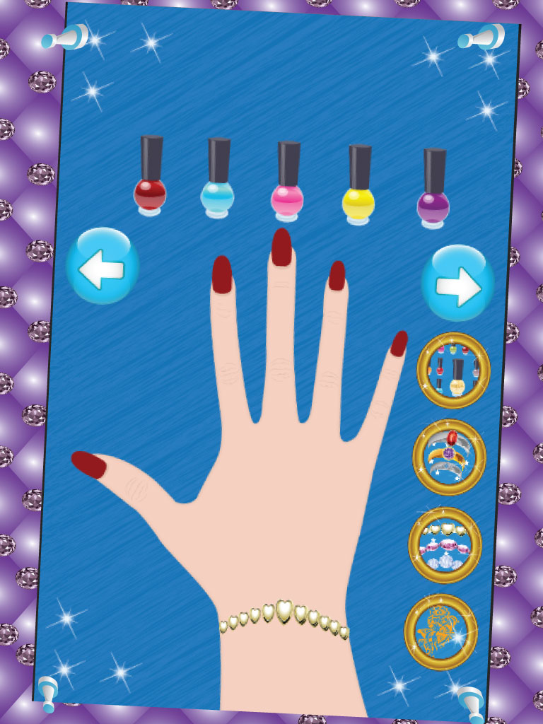 Princess Manicure & Pedicure - Nail art design and dress up salon game screenshot 10