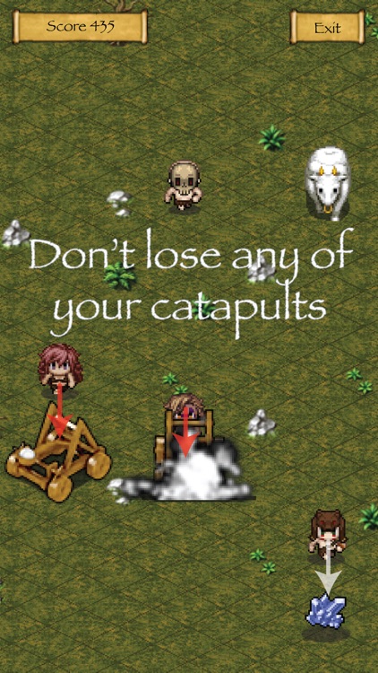 Catapult vs Cavemen screenshot-3