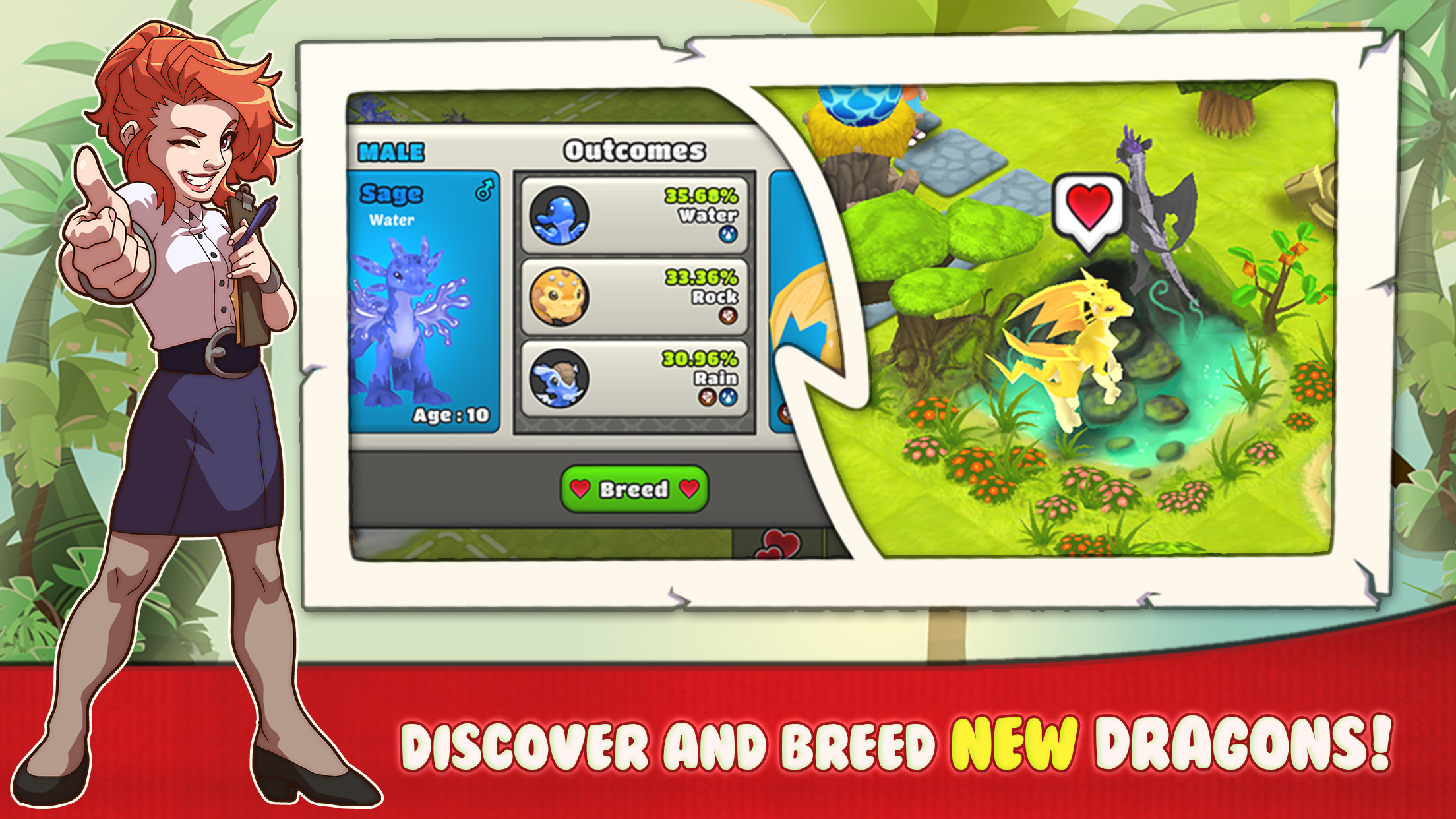 Dragon Vita - Free Monster Breeding Game screenshot 3