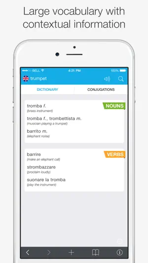 Italian – English Dictionary screenshot 3