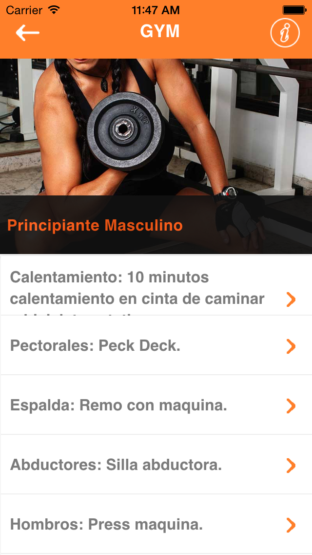 Screenshot #2 pour Gym PY