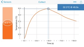 Vernier Go Wireless screenshot