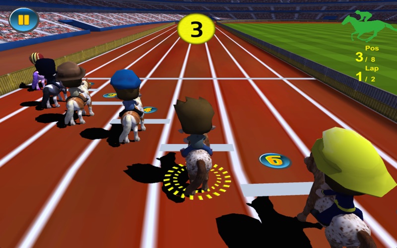Screenshot #2 pour Horse Racing 3D (Kids Edition)