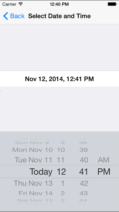 App screenshot
