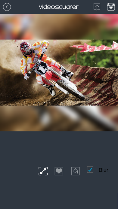 Screenshot #1 pour VideoSquarer - Videosquare app for Instagram, Full size video