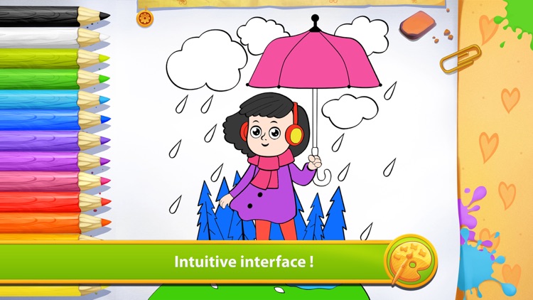 Weather - Living Coloring