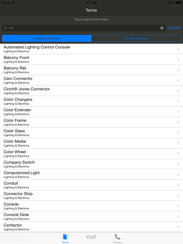 eSET iPad screenshot 4 - Entertainment app