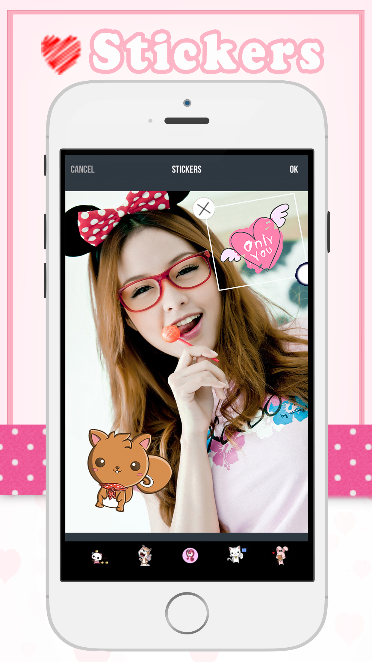 Beauty Selfie - Facing Camera Plus Portrait Retouch