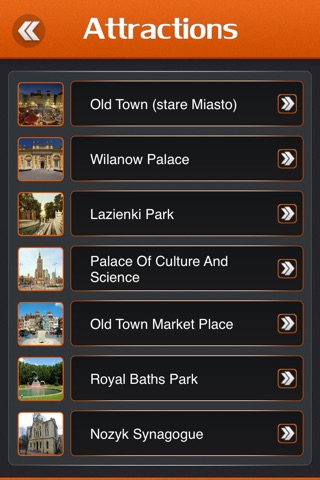 Warsaw Offline Travel Guide screenshot 3