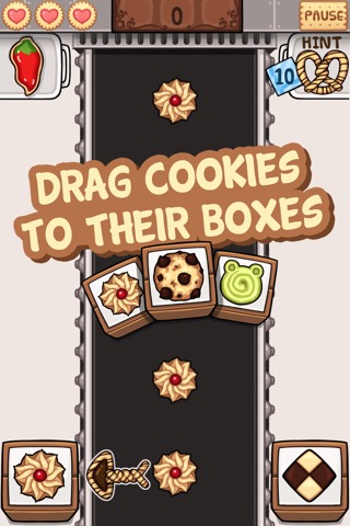 Cookie Factory Packing - ビスケットの最高のゲームのおすすめ画像1
